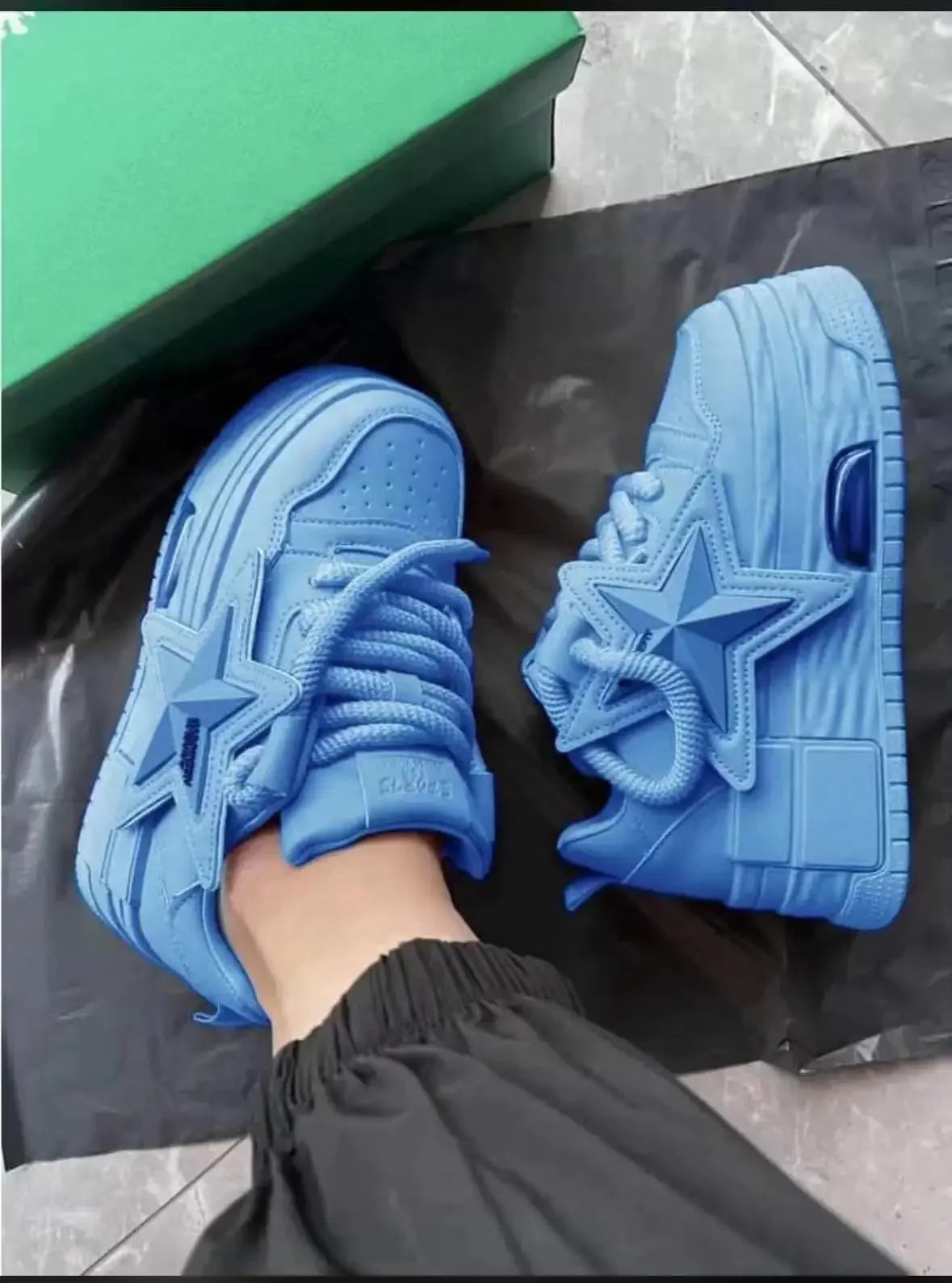 Baskets à plateforme décontractées pour femmes