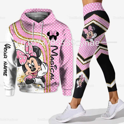 Ensemble sweat à capuche et Leggings Disney Minnie  pour femme