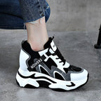 Basket respirant maille à lacets pour femme