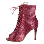 Bottines à talons aiguilles pour femmes