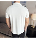 Polo à manches courtes pour hommes