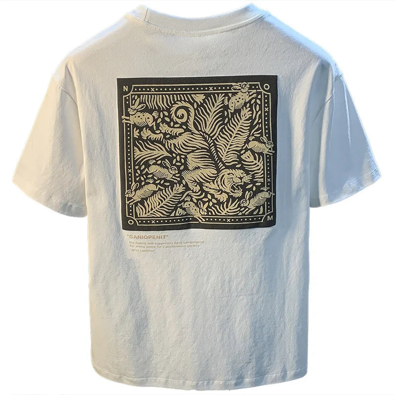 T-shirt à manches courtes haut de gamme pour homme