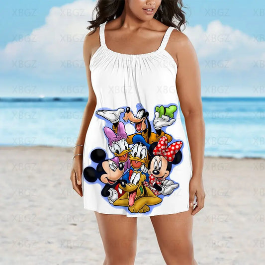 Robe Disney d'été grande taille pour femme