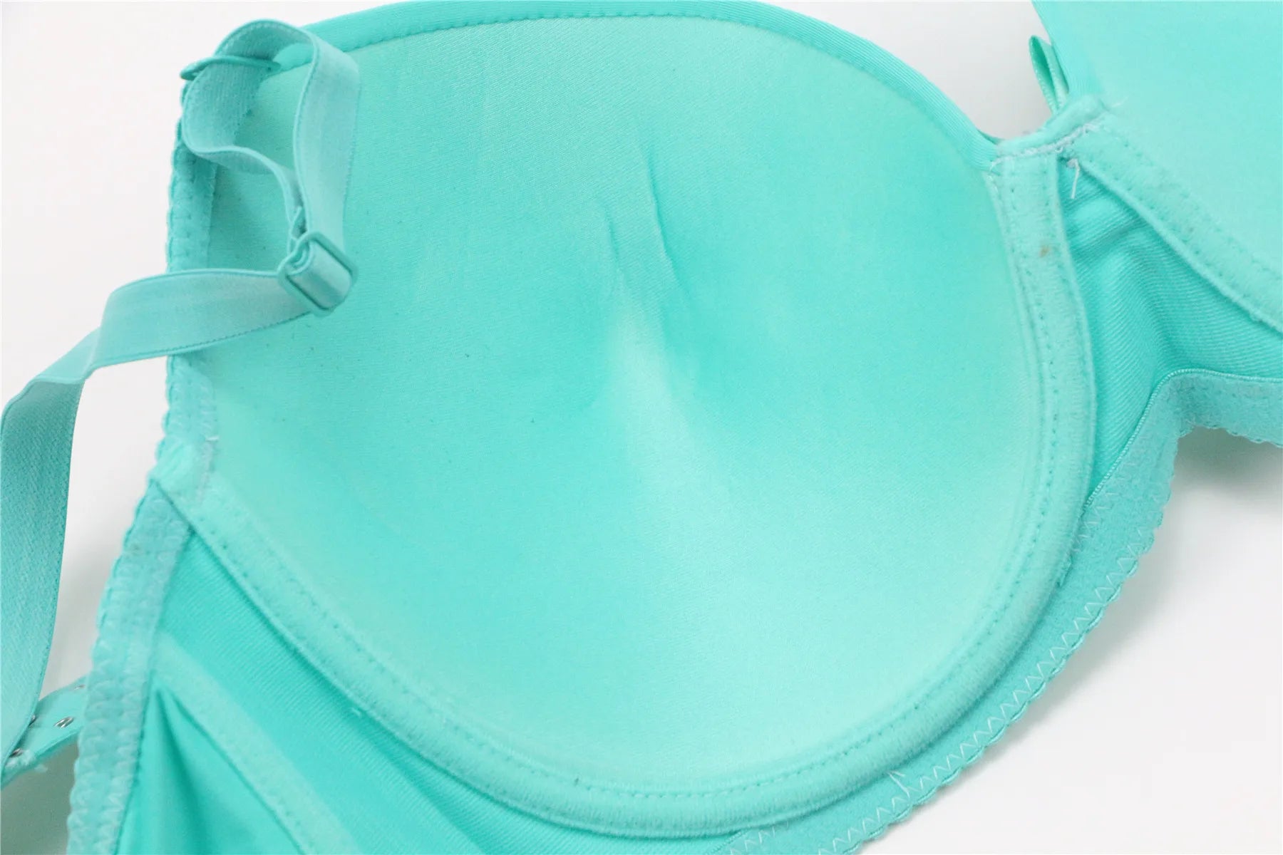 Soutien-gorge push-up à imprimé floral avec nœud pour femmes