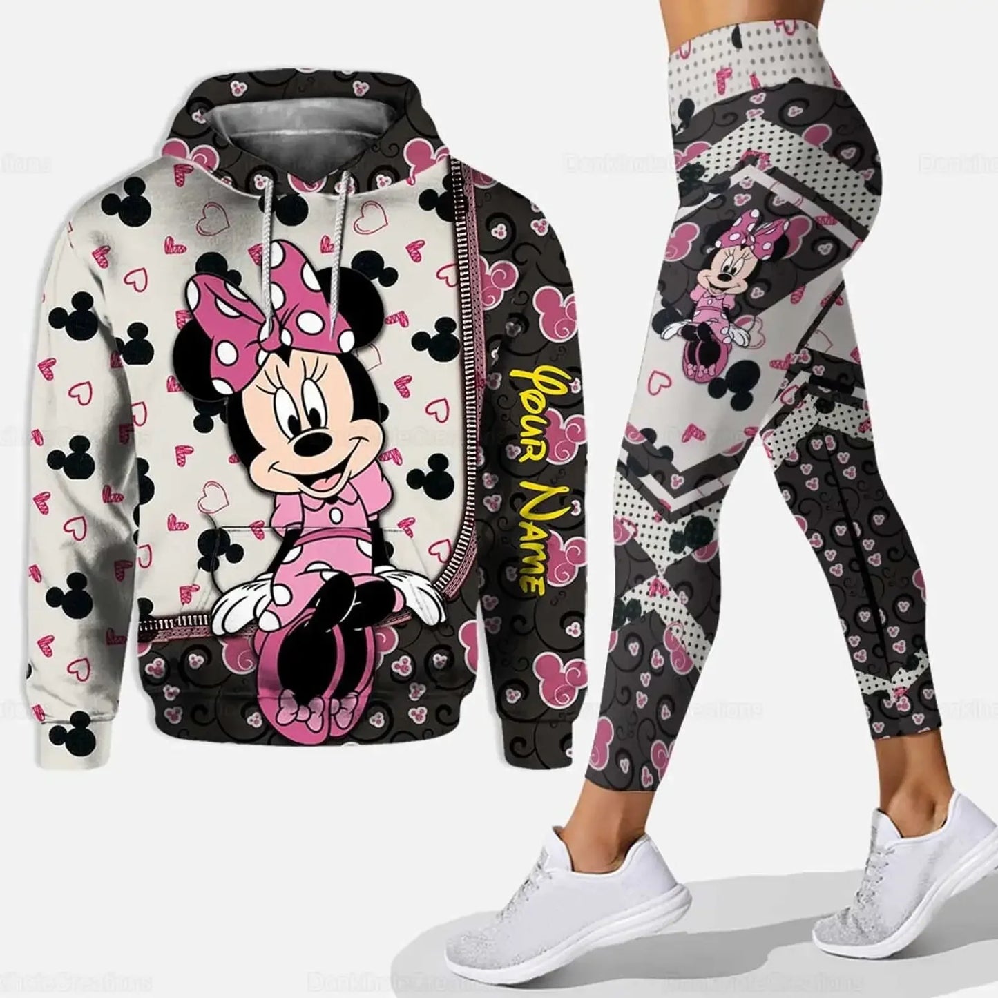 Ensemble sweat à capuche et Leggings Disney le Cauchemar Noël Jack Skellington pour femme