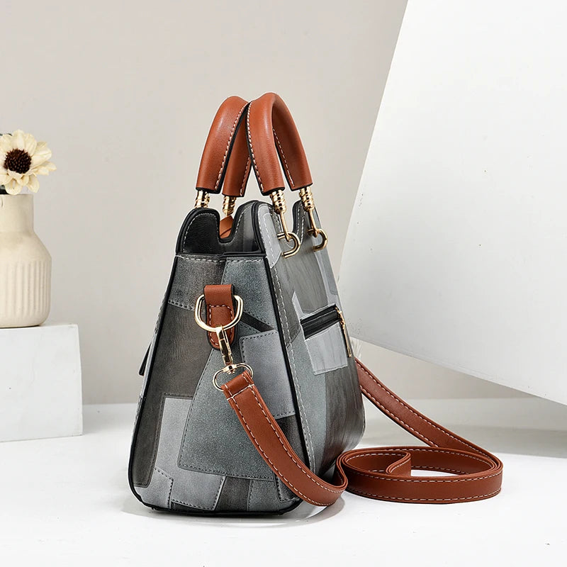 Sac à main en cuir PU pour femme