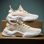 Baskets tendance en maille pour hommes