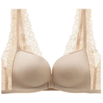 Sous-vêtements en dentelle transparente et Sexy pour femmes, grande taille, intimes soutien-gorge et culotte Ultra-fins