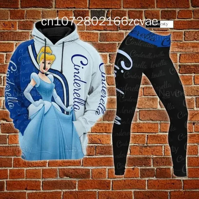 Ensemble sweat à capuche et Leggings Ariel Duck pour femme