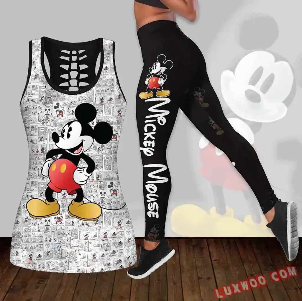 Ensemble débardeur et Leggings Disney Mickey pour femmes