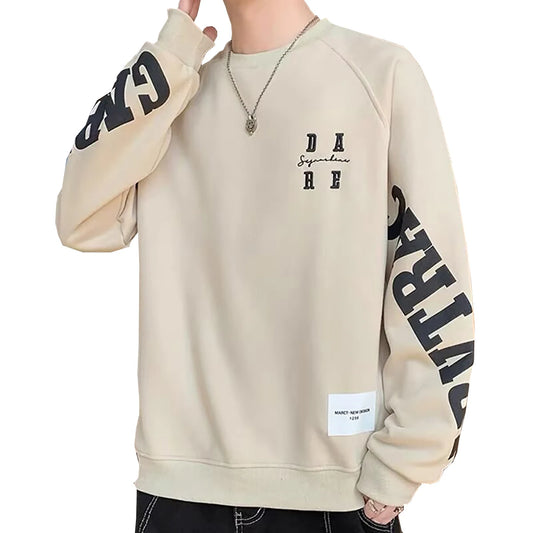 Pull col rond tendance pour hommes
