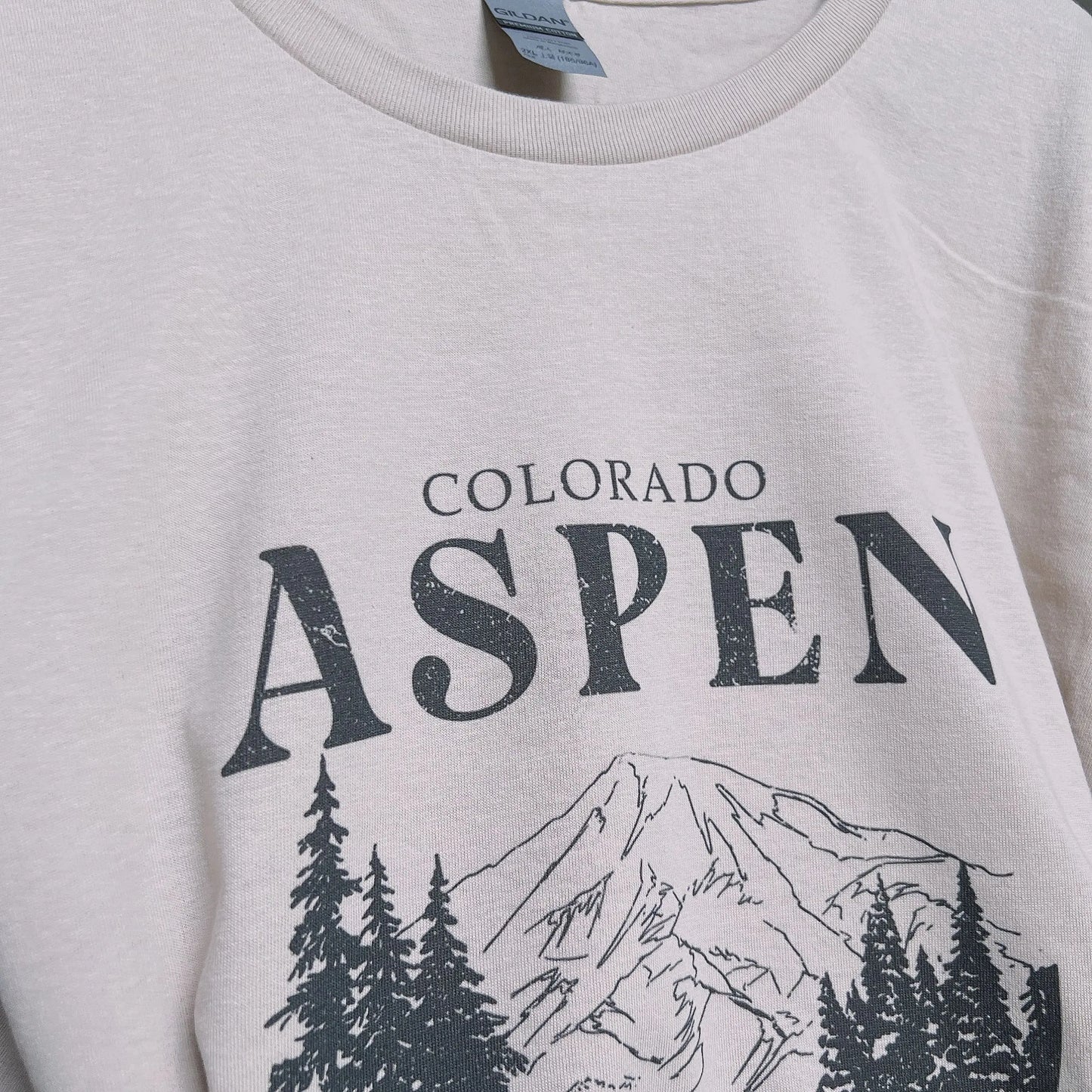 T-shirt à manches courtes pour femmes Aspen Mountain