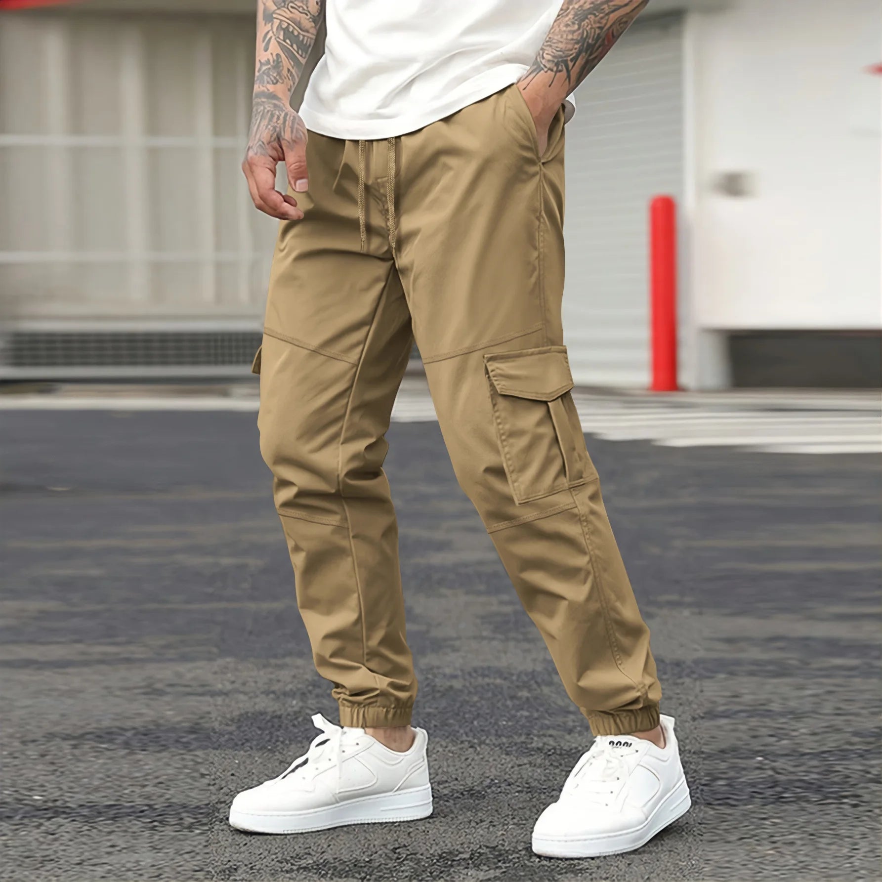 Pantalon cargo pour hommes
