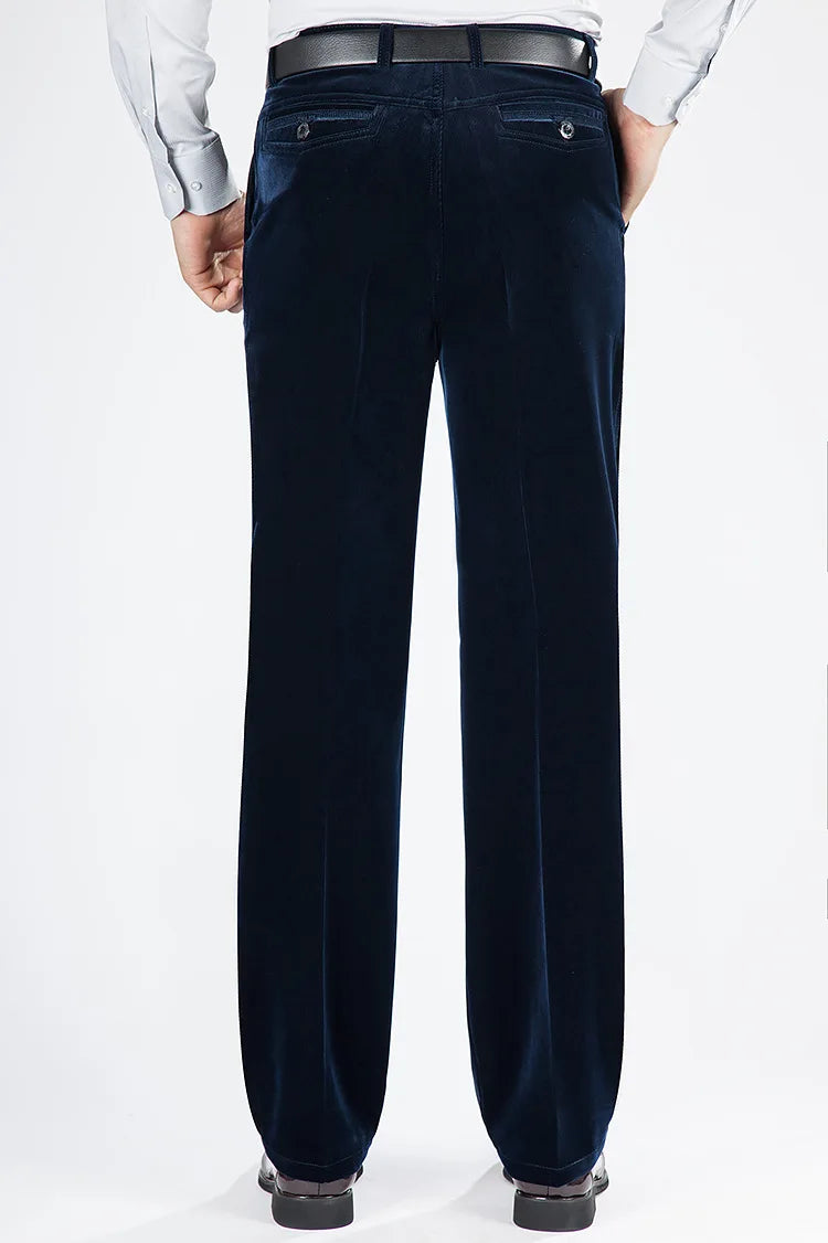 Pantalon en velours côtelé ample pour hommes