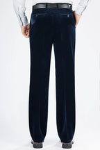 Pantalon en velours côtelé ample pour hommes