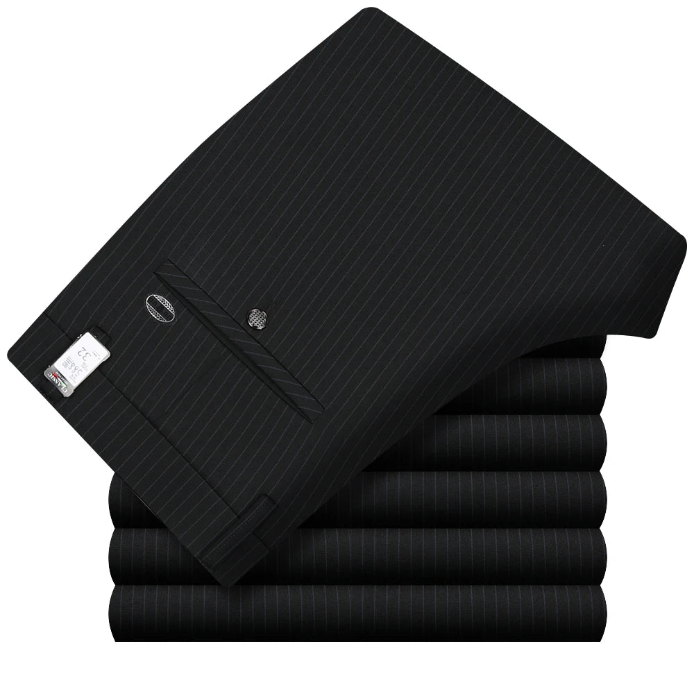 Pantalon d'été mince et droit pour hommes