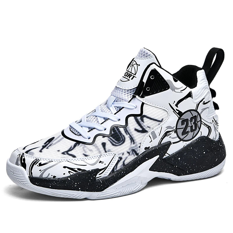 Chaussures de basket-ball montantes pour hommes