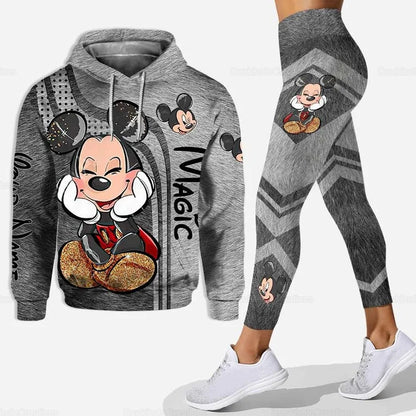 Ensemble sweat à capuche et Leggings Disney  Minnie pour femme