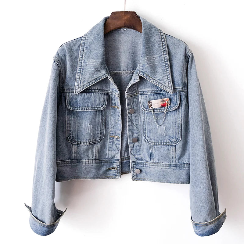 Veste en jean pour femmes