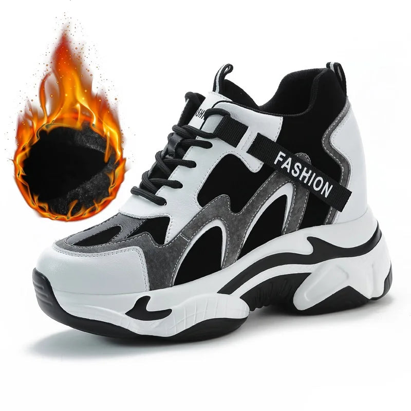 Basket respirant maille à lacets pour femme