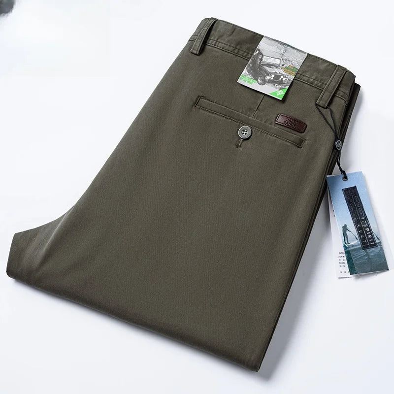 Pantalon d'été fin en coton pour hommes