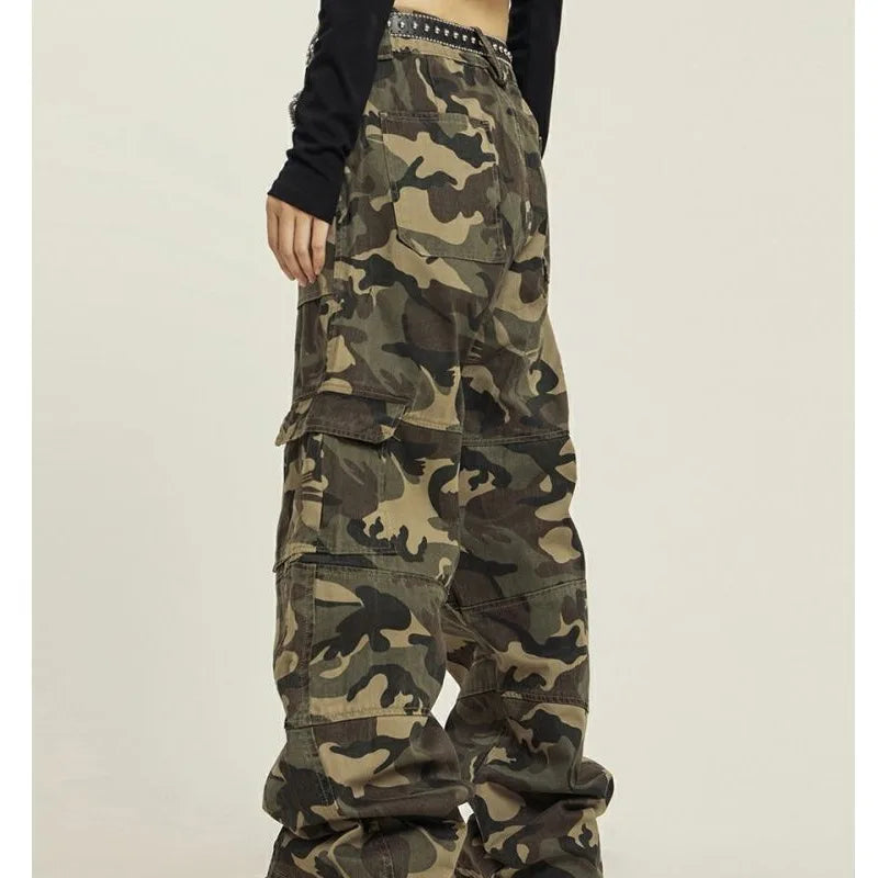 Pantalon Cargo pour Femme, Style Harajuku