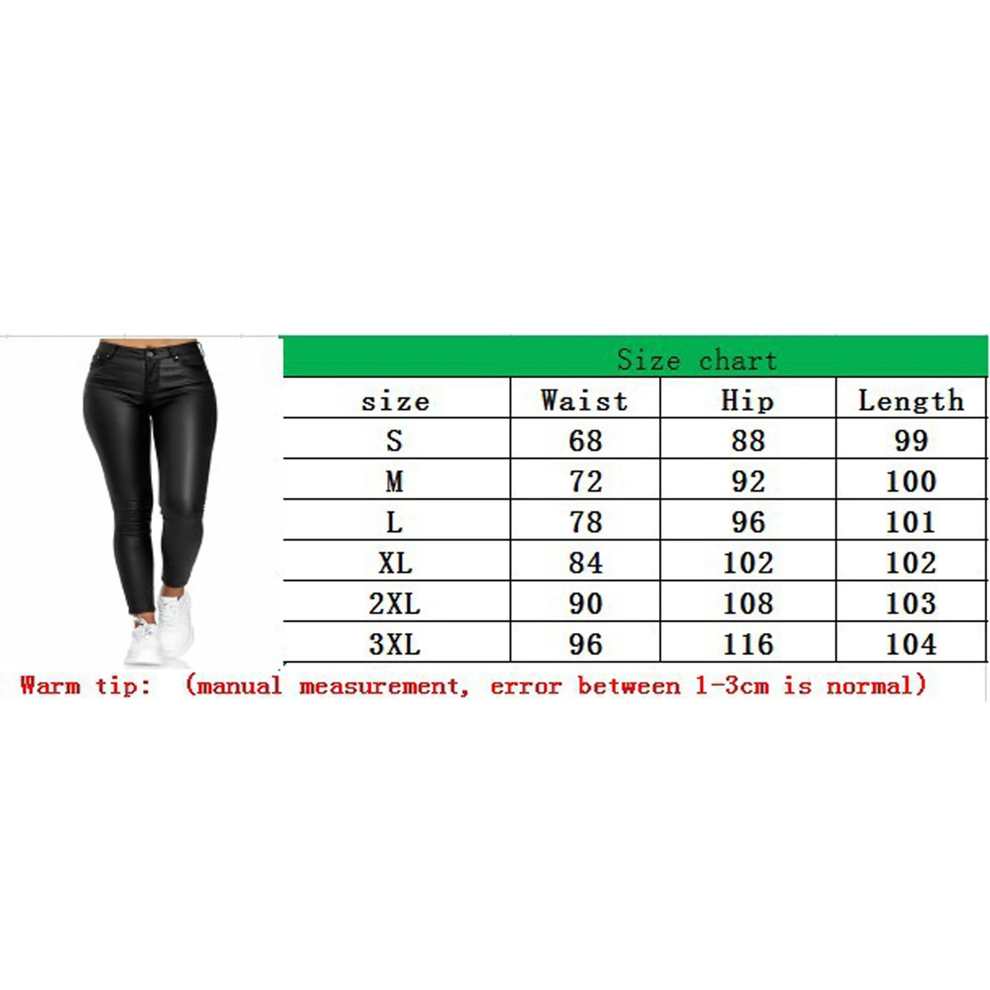 Pantalon en cuir PU pour femme, legging taille haute, slim, push-up, élastique