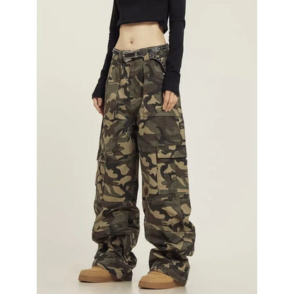 Pantalon Cargo pour Femme, Style Harajuku