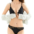 Ensemble de sous-vêtements avec soutien-gorge à fermeture frontale pour femmes