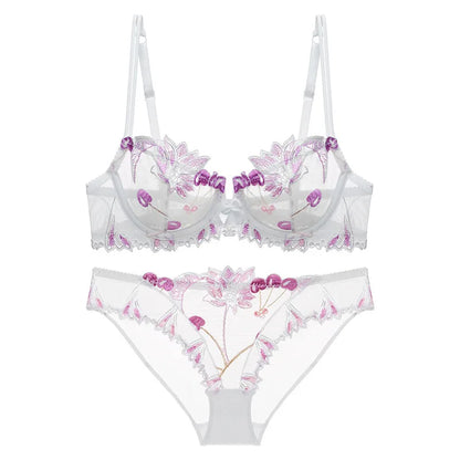 Ensemble de soutien-gorge en dentelle pour femmes