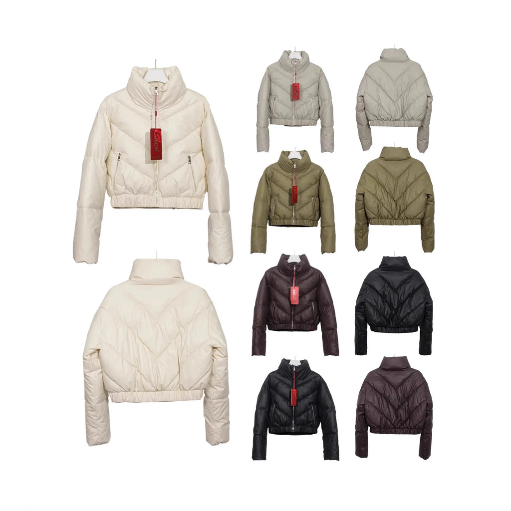 Manteau épaisse en coton bouffante pour femme