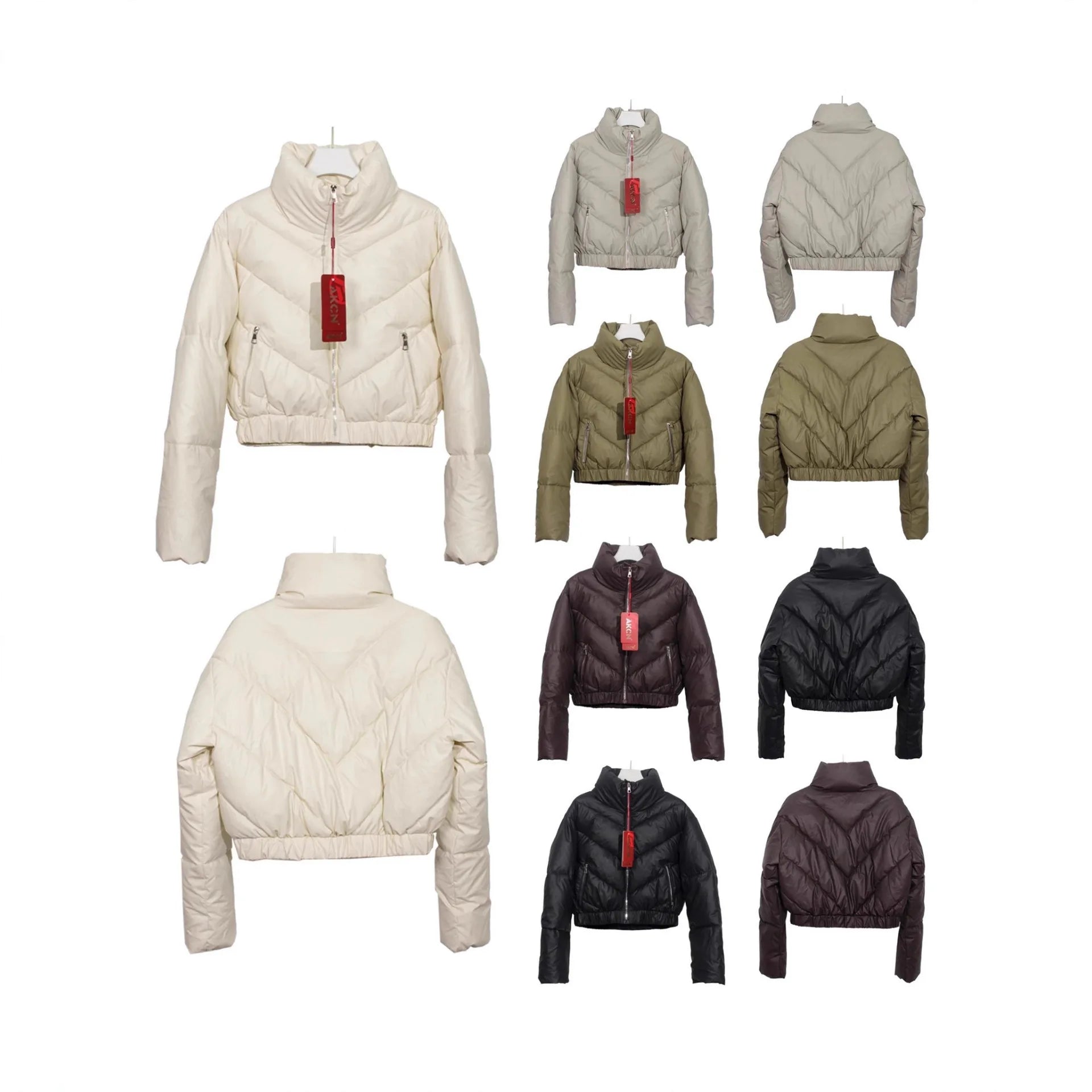 Manteau épaisse en coton bouffante pour femme