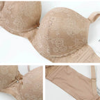 Soutien-gorge sexy à nœud floral pour femmes