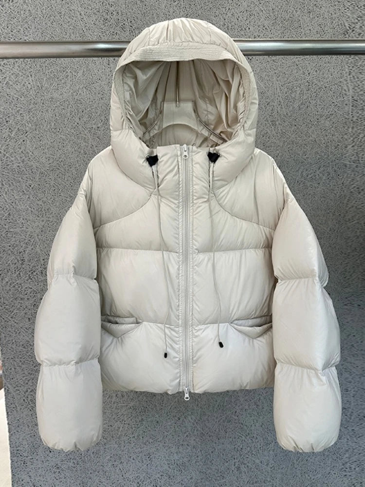 Doudoune 90 % duvet de canard blanc pour femme