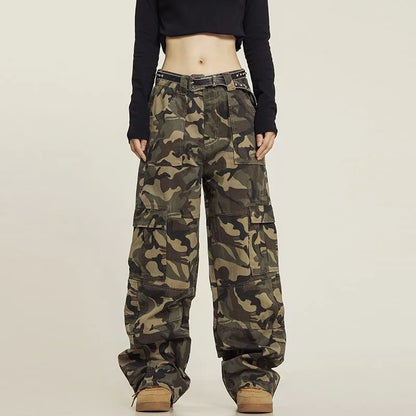 Pantalon Cargo pour Femme, Style Harajuku