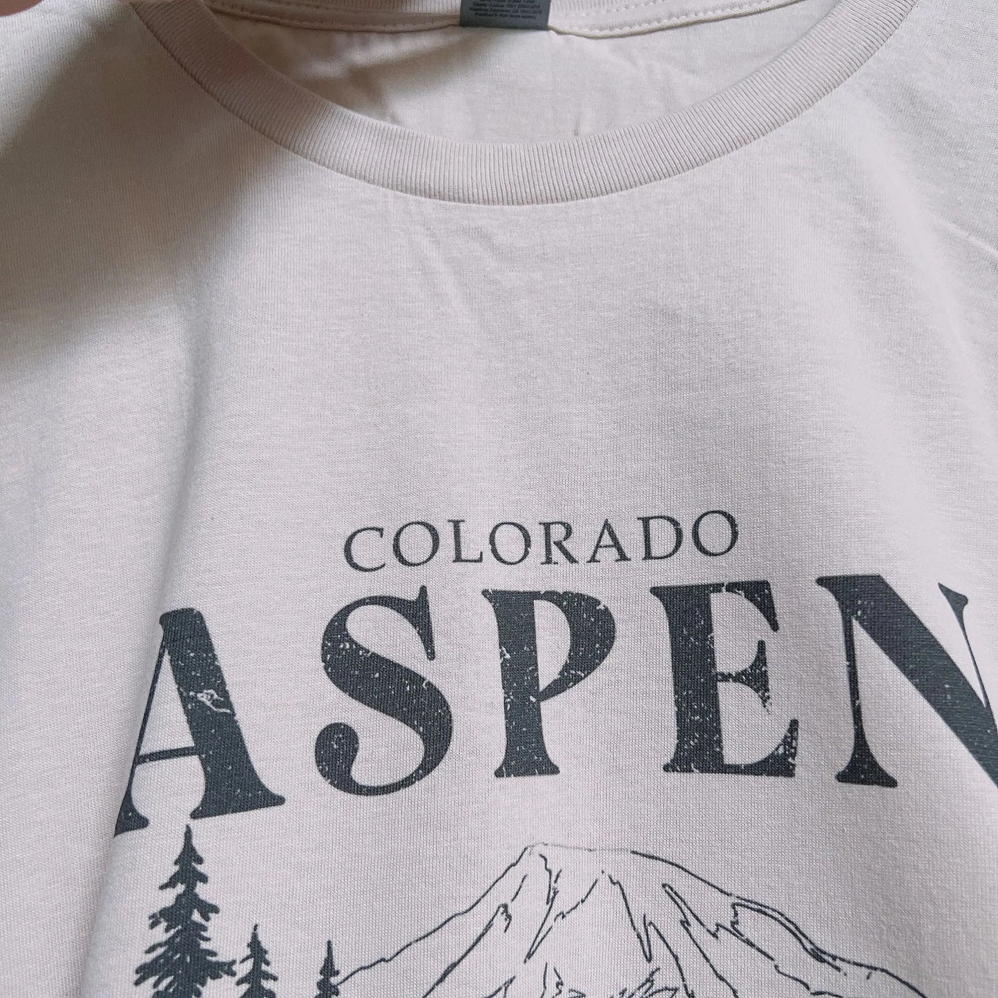 T-shirt à manches courtes pour femmes Aspen Mountain