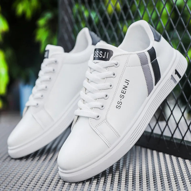 Baskets décontractées en cuir PU de haute qualité  pour hommes