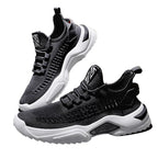 Baskets tendance en maille pour hommes