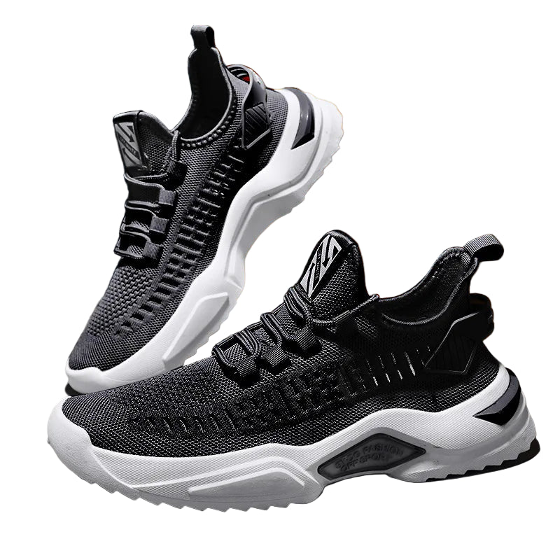 Baskets tendance en maille pour hommes