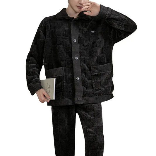 Ensemble pyjama deux pièces pour hommes