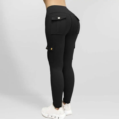 Pantalon de sport taille haute pour femme, pantalon de yoga skinny