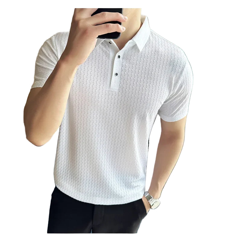 Polo haute élasticité pour hommes