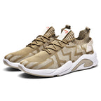 Baskets de marche légères en maille pour hommes