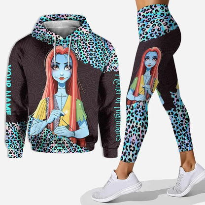 Ensemble sweat à capuche et Leggings Disney Cauchemar avant Noël Sally pour femme