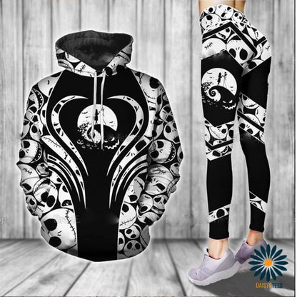 Sweat à capuche et Leggings Disney Minnie Mouse 3D pour femmes