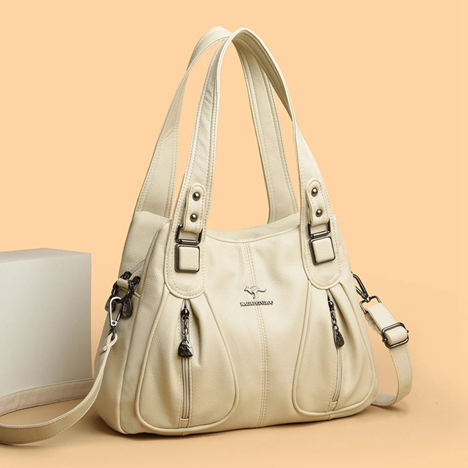 Sac en cuir PU de haute qualité grande capacité pour femmes