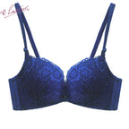Soutien-gorge push-up en dentelle sexy sans fil pour femmes