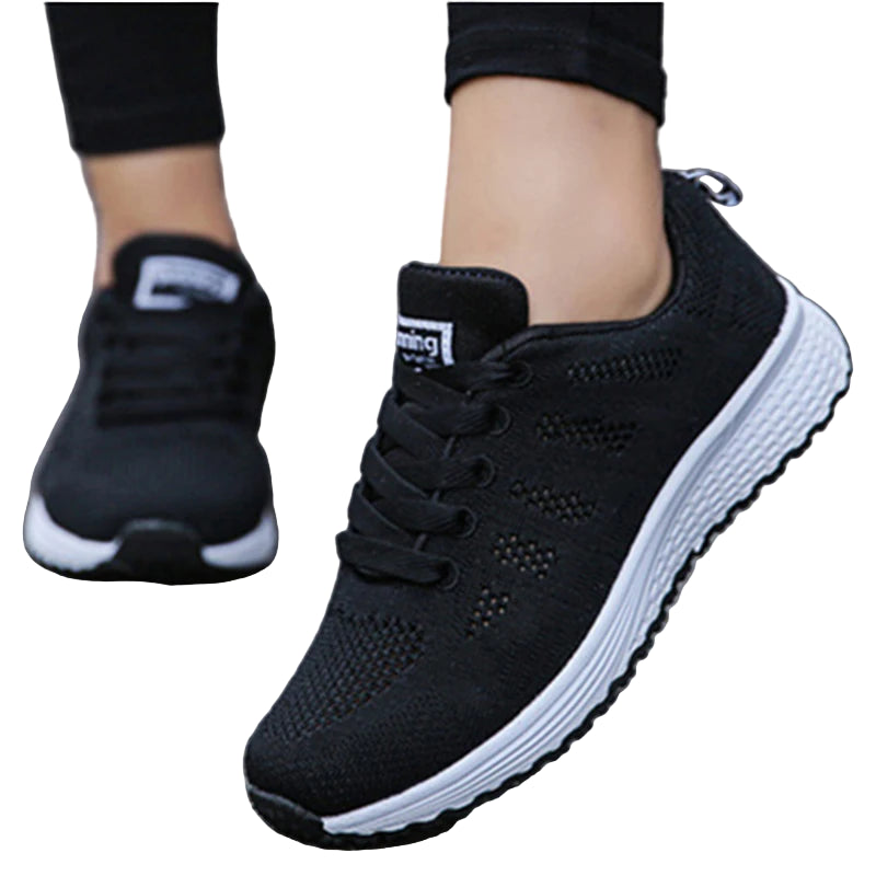 Baskets à lacets respirantes pour femmes