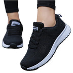 Baskets à lacets respirantes pour femmes