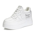 Basket en cuir véritable de vache pour femmes